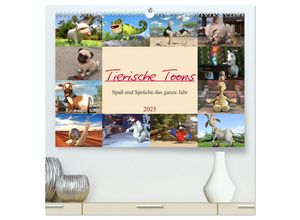 9783435026494 - Tierische Toons (hochwertiger Premium Wandkalender 2025 DIN A2 quer) Kunstdruck in Hochglanz