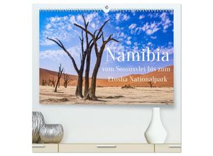 9783435026623 - Namibia - Vom Sossusvlei bis zum Etosha Nationalpark (hochwertiger Premium Wandkalender 2025 DIN A2 quer) Kunstdruck in Hochglanz