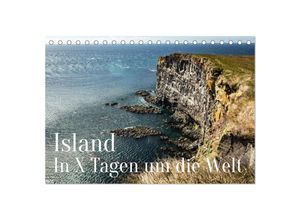 9783435026692 - Island - In X Tagen um die Welt (Tischkalender 2025 DIN A5 quer) CALVENDO Monatskalender