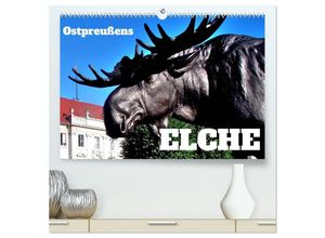 9783435026937 - Ostpreußens Elche (hochwertiger Premium Wandkalender 2025 DIN A2 quer) Kunstdruck in Hochglanz