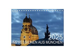 9783435026975 - Impressionen aus München (Tischkalender 2025 DIN A5 quer) CALVENDO Monatskalender