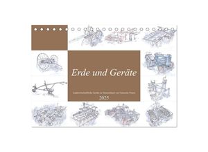 9783435027699 - Erde und Geräte (Tischkalender 2025 DIN A5 quer) CALVENDO Monatskalender