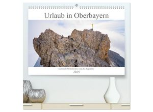 9783435027774 - Urlaub in Oberbayern - Garmisch-Partenkirchen und die Zugspitze (hochwertiger Premium Wandkalender 2025 DIN A2 quer) Kunstdruck in Hochglanz