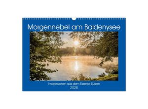 9783435028078 - Morgennebel am Baldeneysee (Wandkalender 2025 DIN A3 quer) CALVENDO Monatskalender