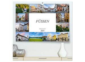 9783435028122 - Füssen Impressionen (hochwertiger Premium Wandkalender 2025 DIN A2 quer) Kunstdruck in Hochglanz