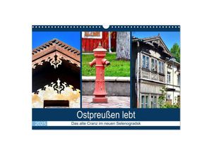 9783435028214 - Ostpreußen lebt - Das alte Cranz im neuen Selenogradsk (Wandkalender 2025 DIN A3 quer) CALVENDO Monatskalender