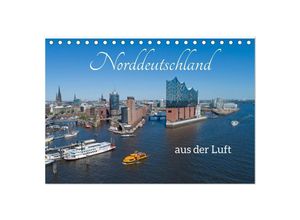 9783435028290 - Norddeutschland aus der Luft (Tischkalender 2025 DIN A5 quer) CALVENDO Monatskalender