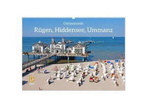 9783435028498 - Ostseeinseln Rügen Hiddensee Ummanz (Wandkalender 2025 DIN A2 quer) CALVENDO Monatskalender