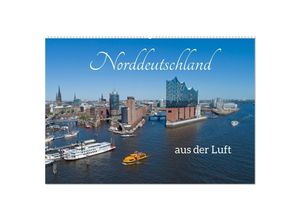 9783435028726 - Norddeutschland aus der Luft (Wandkalender 2025 DIN A2 quer) CALVENDO Monatskalender