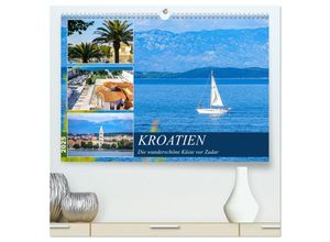 9783435028931 - Kroatien Die wunderschöne Küste vor Zadar (hochwertiger Premium Wandkalender 2025 DIN A2 quer) Kunstdruck in Hochglanz