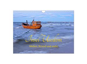 9783435029181 - Insel Usedom - Wellen Strand und mehr (Wandkalender 2025 DIN A4 quer) CALVENDO Monatskalender