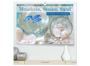 9783435029273 - Muscheln Steine Sand (hochwertiger Premium Wandkalender 2025 DIN A2 quer) Kunstdruck in Hochglanz