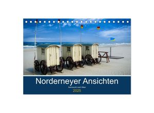 9783435029389 - Norderneyer Ansichten (Tischkalender 2025 DIN A5 quer) CALVENDO Monatskalender