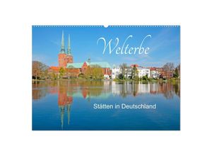 9783435029532 - Welterbe - Stätten in Deutschland (Wandkalender 2025 DIN A2 quer) CALVENDO Monatskalender