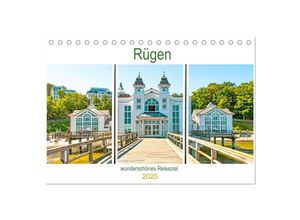 9783435029754 - Rügen - wunderschönes Reiseziel (Tischkalender 2025 DIN A5 quer) CALVENDO Monatskalender