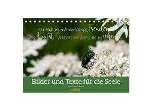 9783435029907 - Bilder und Texte für die Seele (Tischkalender 2025 DIN A5 quer) CALVENDO Monatskalender