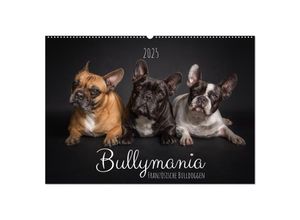 9783435030293 - Bullymania - Französische Bulldoggen (Wandkalender 2025 DIN A2 quer) CALVENDO Monatskalender