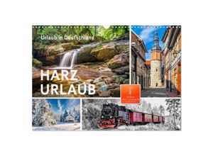 9783435030590 - Harz - Urlaub (Wandkalender 2025 DIN A3 quer) CALVENDO Monatskalender