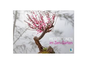 9783435030750 - Meditationen im Zen-Garten (Wandkalender 2025 DIN A2 quer) CALVENDO Monatskalender