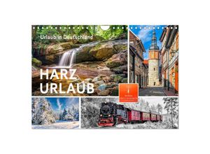 9783435030958 - Harz - Urlaub (Wandkalender 2025 DIN A4 quer) CALVENDO Monatskalender