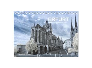 9783435031054 - Erfurt - Infrarotfotografien von Kurt Lochte (Tischkalender 2025 DIN A5 quer) CALVENDO Monatskalender