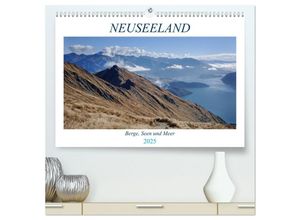 9783435031085 - Neuseeland - Berge Seen und Meer (hochwertiger Premium Wandkalender 2025 DIN A2 quer) Kunstdruck in Hochglanz