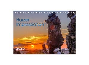 9783435031108 - Harzer Impressionen (Tischkalender 2025 DIN A5 quer) CALVENDO Monatskalender