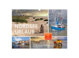 9783435031153 - Nordsee-Urlaub (Wandkalender 2025 DIN A3 quer) CALVENDO Monatskalender