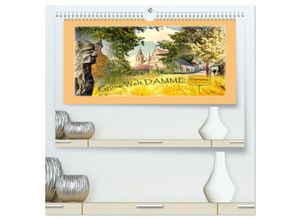 9783435031160 - Grüne Welt DAMME (hochwertiger Premium Wandkalender 2025 DIN A2 quer) Kunstdruck in Hochglanz