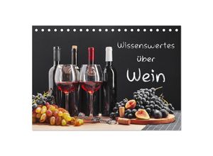 9783435031207 - Wissenswertes über Wein (Tischkalender 2025 DIN A5 quer) CALVENDO Monatskalender