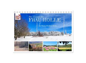 9783435031283 - Die Heimat der Frau Holle (Tischkalender 2025 DIN A5 quer) CALVENDO Monatskalender