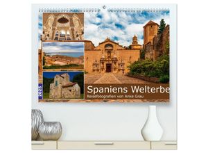 9783435031429 - Spaniens Welterbe (hochwertiger Premium Wandkalender 2025 DIN A2 quer) Kunstdruck in Hochglanz