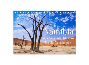 9783435031634 - Namibia - Vom Sossusvlei bis zum Etosha Nationalpark (Tischkalender 2025 DIN A5 quer) CALVENDO Monatskalender