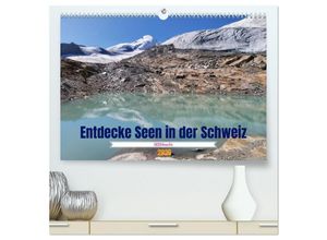 9783435031870 - SEENsucht Entdecke Seen in der Schweiz (hochwertiger Premium Wandkalender 2025 DIN A2 quer) Kunstdruck in Hochglanz