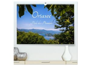 9783435031955 - Ortasee - Perle des Piemont (hochwertiger Premium Wandkalender 2025 DIN A2 quer) Kunstdruck in Hochglanz