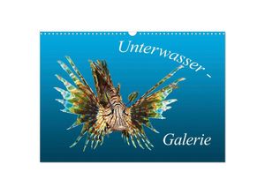 9783435032938 - Unterwasser-Galerie (Wandkalender 2025 DIN A3 quer) CALVENDO Monatskalender