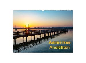 9783435034420 - Ammersee-Ansichten (Wandkalender 2025 DIN A2 quer) CALVENDO Monatskalender