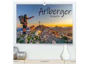 9783435034543 - Arlberger Bergwelten (hochwertiger Premium Wandkalender 2025 DIN A2 quer) Kunstdruck in Hochglanz