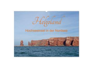 9783435034857 - Helgoland - Hochseeinsel in der Nordsee (Wandkalender 2025 DIN A2 quer) CALVENDO Monatskalender