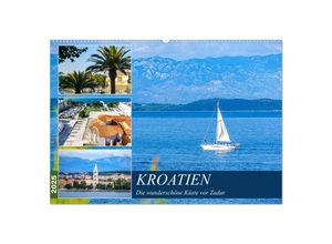 9783435034864 - Kroatien Die wunderschöne Küste vor Zadar (Wandkalender 2025 DIN A2 quer) CALVENDO Monatskalender