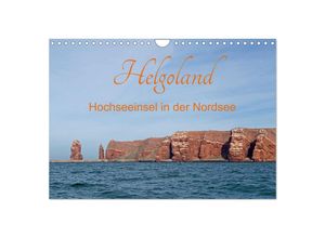 9783435035373 - Helgoland - Hochseeinsel in der Nordsee (Wandkalender 2025 DIN A4 quer) CALVENDO Monatskalender