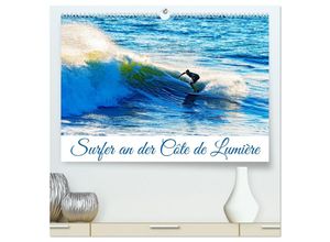 9783435035632 - Surfer an der Côte de Lumière (hochwertiger Premium Wandkalender 2025 DIN A2 quer) Kunstdruck in Hochglanz