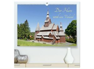 9783435035694 - Der Harz und sein Vorland (hochwertiger Premium Wandkalender 2025 DIN A2 quer) Kunstdruck in Hochglanz