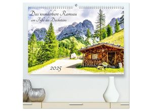 9783435035700 - Das wunderbare Ramsau am Fuße des Dachsteins (hochwertiger Premium Wandkalender 2025 DIN A2 quer) Kunstdruck in Hochglanz