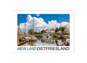 9783435035731 - Mein Land Ostfriesland (Wandkalender 2025 DIN A2 quer) CALVENDO Monatskalender