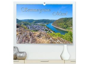 9783435035755 - Sommergrüne Mosel (hochwertiger Premium Wandkalender 2025 DIN A2 quer) Kunstdruck in Hochglanz