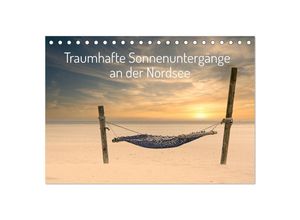 9783435036363 - Traumhafte Sonnenuntergänge an der Nordsee (Tischkalender 2025 DIN A5 quer) CALVENDO Monatskalender