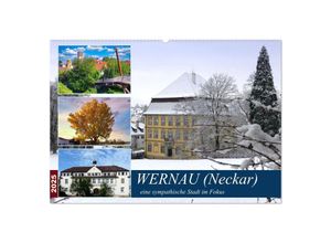 9783435036387 - Wernau (Neckar) eine sympathische Stadt im Fokus (Wandkalender 2025 DIN A2 quer) CALVENDO Monatskalender