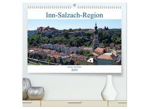9783435036615 - Inn-Salzach-Region - Kultur und Natur (hochwertiger Premium Wandkalender 2025 DIN A2 quer) Kunstdruck in Hochglanz
