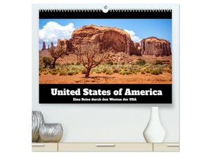 9783435036790 - United States of America - Eine Reise durch den Westen der USA (hochwertiger Premium Wandkalender 2025 DIN A2 quer) Kunstdruck in Hochglanz